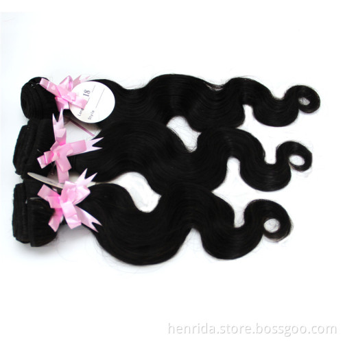 Tangle Free Natural Body Wave Virgin Remy Peruvian Hair Extension